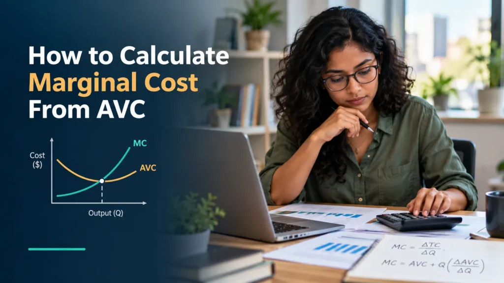 How to Calculate Marginal Cost From AVC